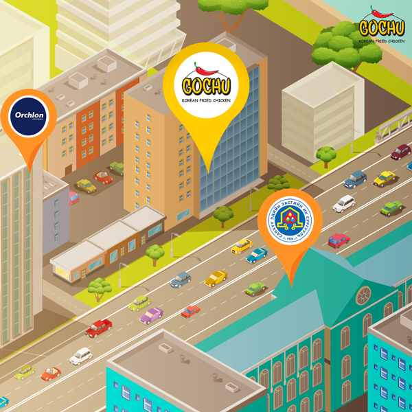 БЗД, СЭЗИС-ийн замын эсрэг талд, Цэцэн Хангай төвийн 2 давхарт